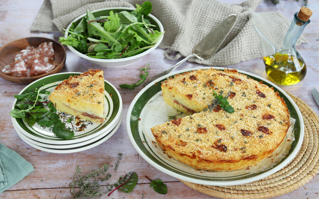 Tourte de pommes de terre à l'italienne (gatto' di patate)