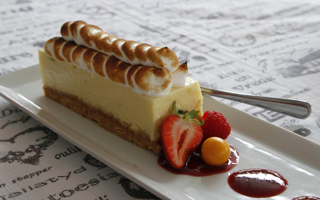 Cheesecake meringué