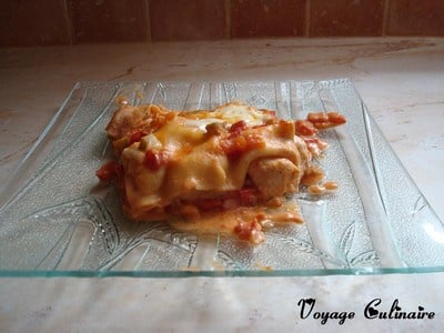 Lasagnes aux saveurs d'Inde