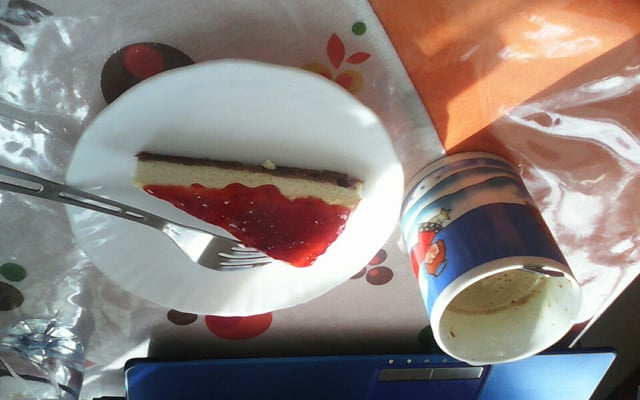 Cheesecake aux fraises express