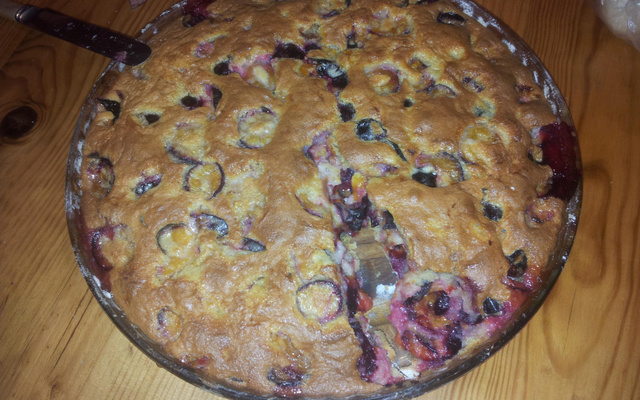 Gâteau aux prunes maison