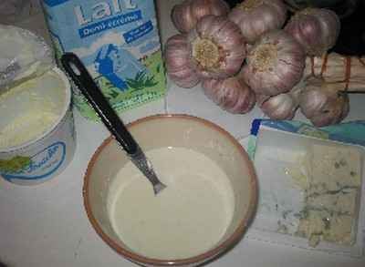 Sauce au roquefort express