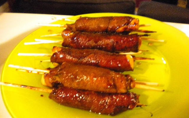 Brochettes bœuf fromage