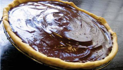 Tarte au chocolat au lait
