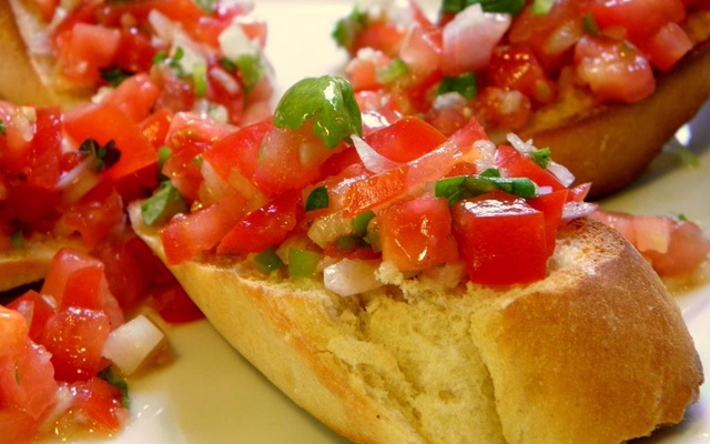 Mini Bruschetta Printanière