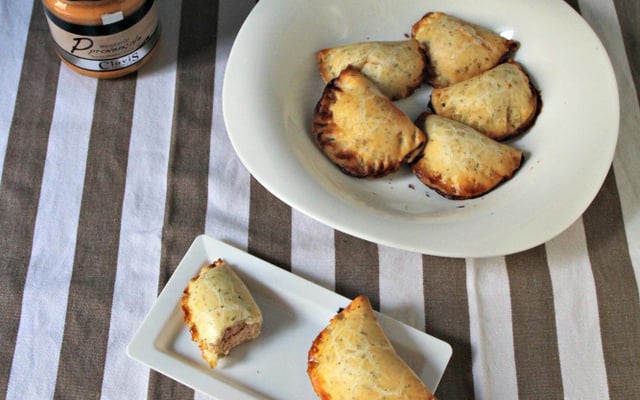 Chaussons Ricotta-jambon-moutarde Provençale Clovis