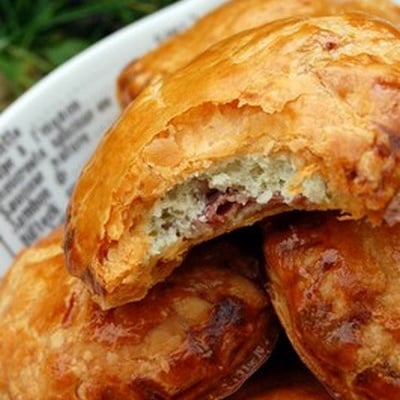 Bouchées à l'italienne : ricotta & pancetta