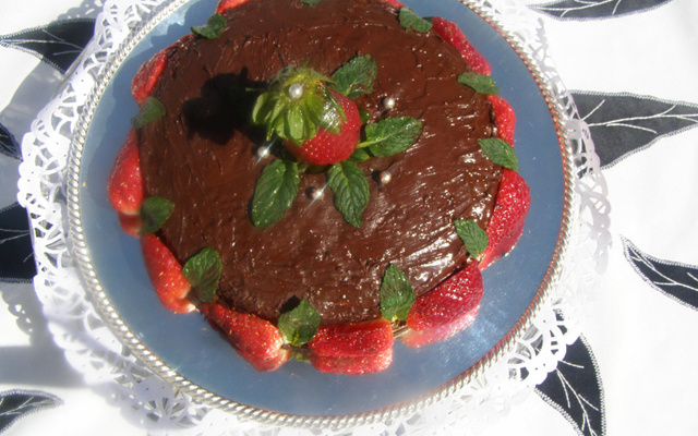 Fraises-Chocolat Mariage Heureux
