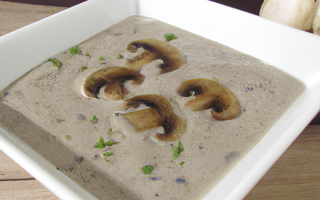 Velouté aux champignons
