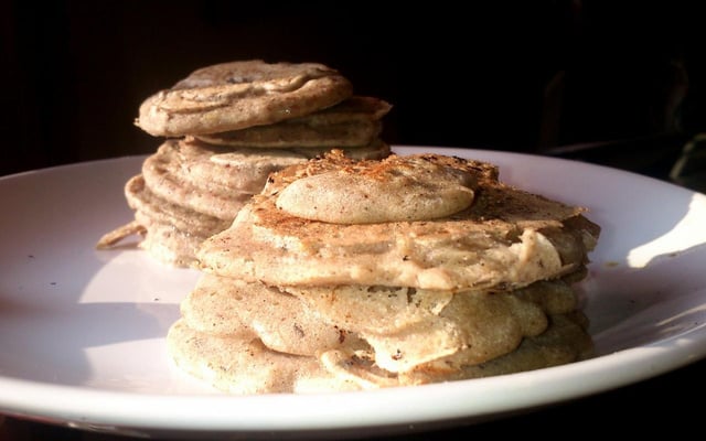 Minis crêpes de sarrasin et lin