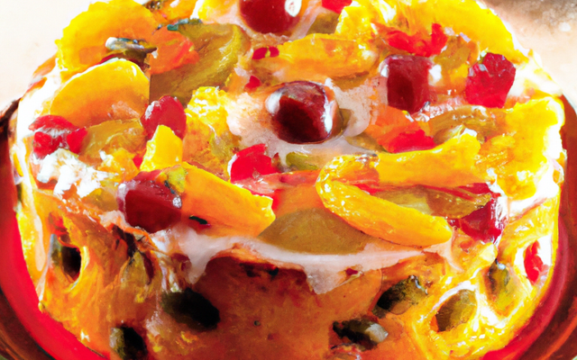 Cake aux fruits confits express