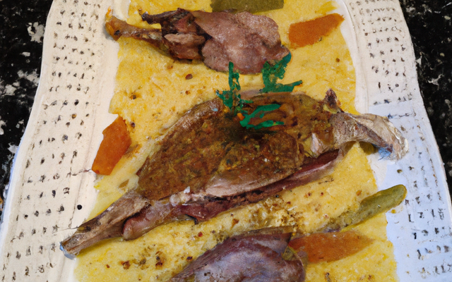 Cous de canards farçis