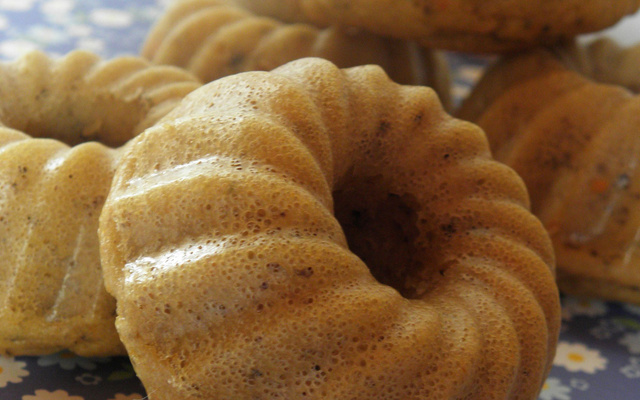 Petits cake à la crème d'artichaut et aux olives
