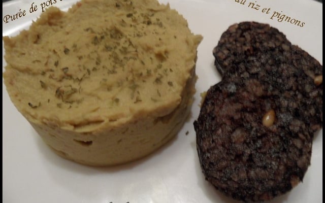 Purée traditionnelle de pois cassés