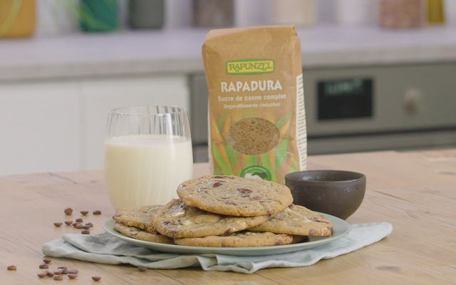Cookies à la purée d'amandes et 3 chocolats