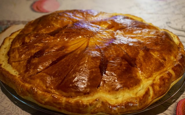 Galette des Rois à la frangipane comme on l'aime
