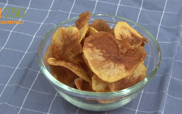 Chips de pommes de terre maison
