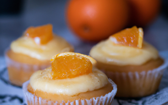 Cupcakes à l'orange
