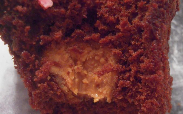 Cupcake au beurre de cacahuètes