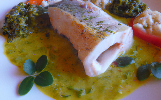Nage de poissons et son feuilleté