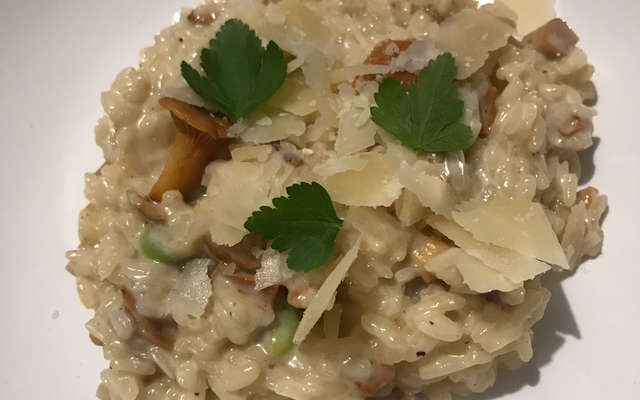 Risotto aux girolles