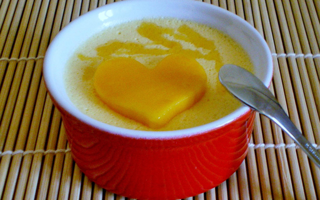 Mousse aux fruits de la passion