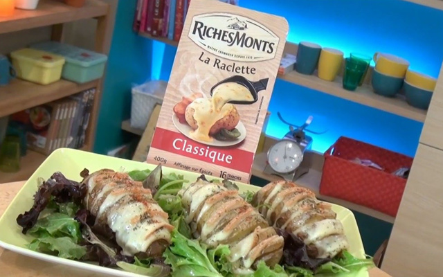 Pommes de terre à la Suédoise au fromage