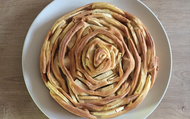 Brioche spirale aux pommes