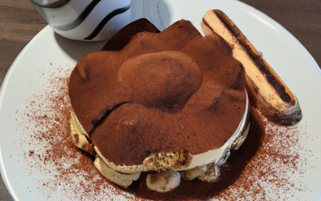 Tiramisu au chocolat et café