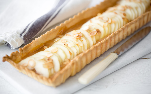 Tarte à la confiture de lait