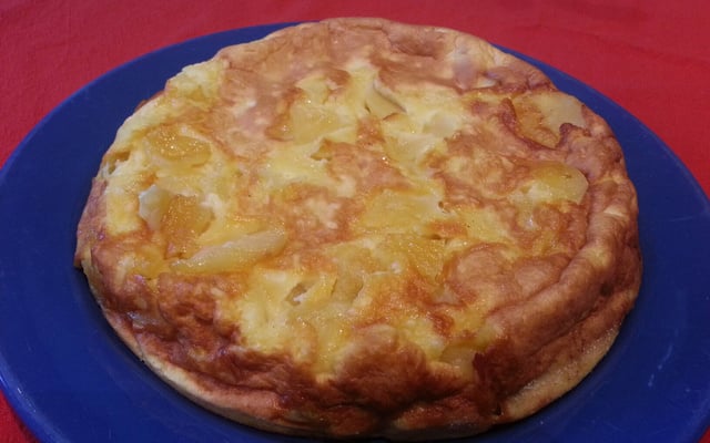 Flamusse aux pommes originale