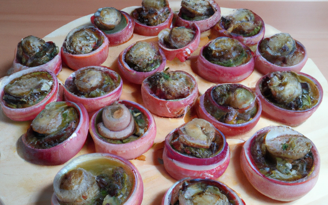 Escargots au jambon
