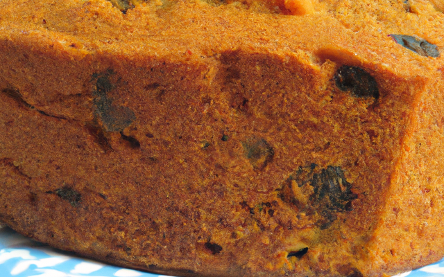 Cake aux carottes et raisins secs