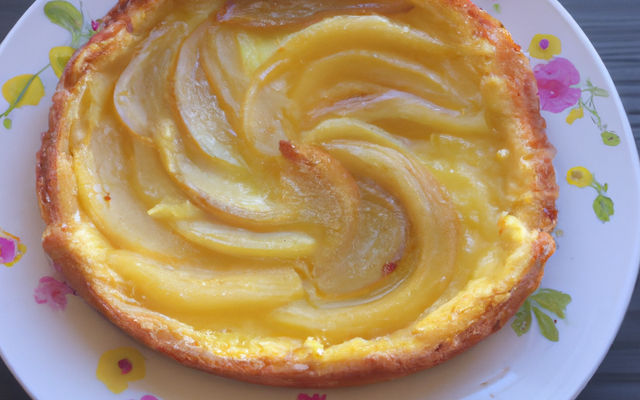 Frangipane à la poire