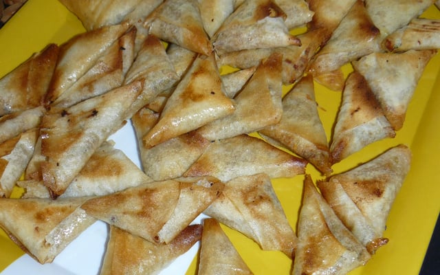 Samoussas aux fruits secs