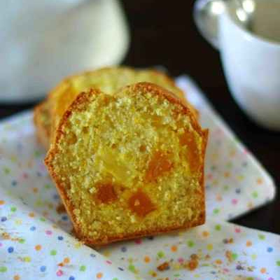 Cake ananas caramélisé - safran