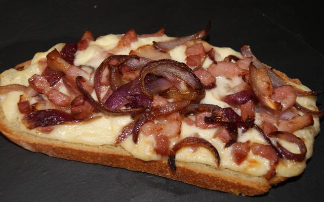 Tartines alpines (toast)