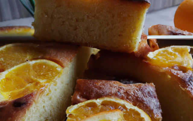 Cake aux notes d'orange