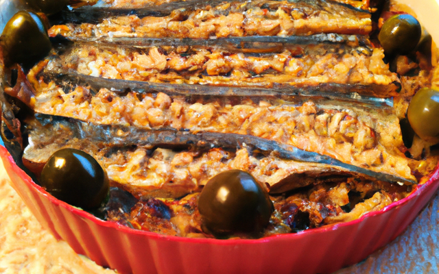 Sardines en tourtière