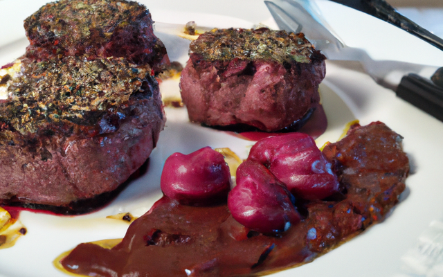 Tournedos au Pinot rouge