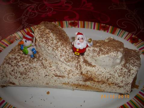 Bûche tiramisu