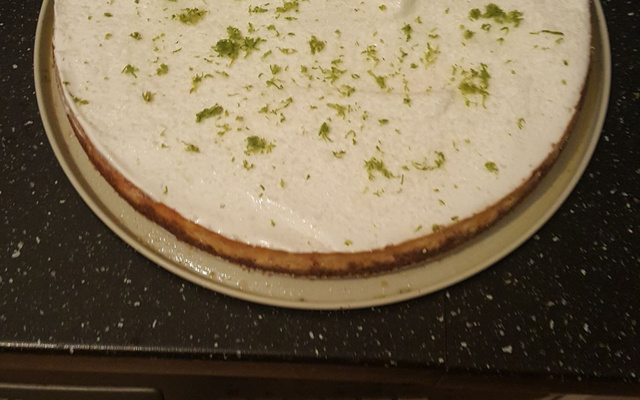 Cheesecake au citron vert