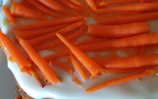Gâteau aux carottes bio
