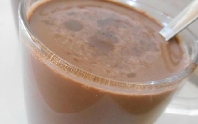 Chocolat chaud onctueux au cacao amer