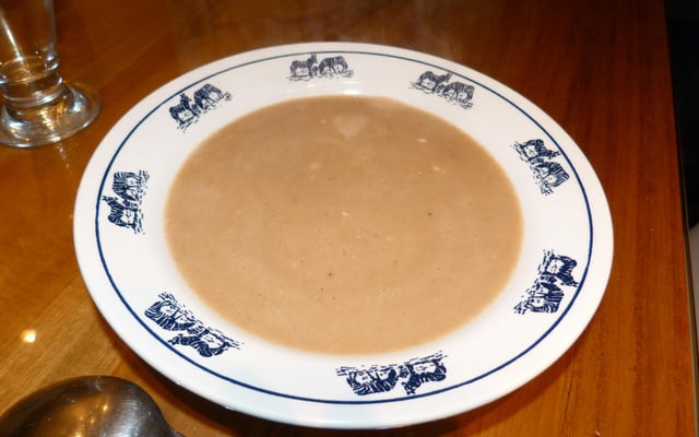 Soupe de marrons à la crème