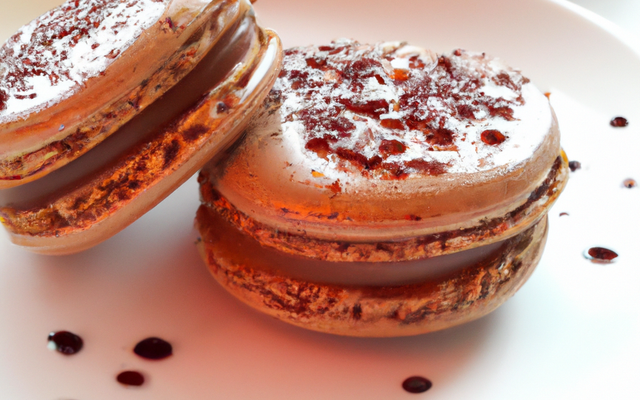 Macarons au réglisse