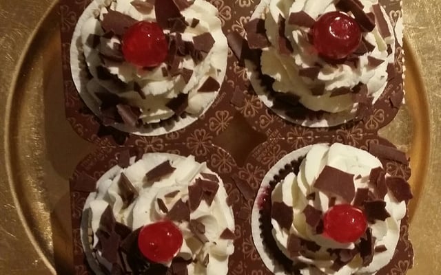 Cupcakes version Forêt noire...