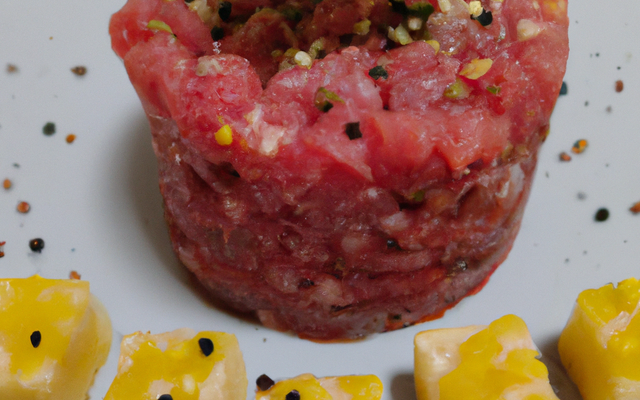 Tartare d'espadon