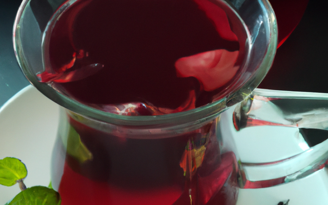 Thé noir aux fruits rouges