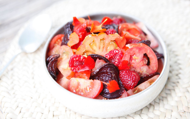 Salade aux tomates de France